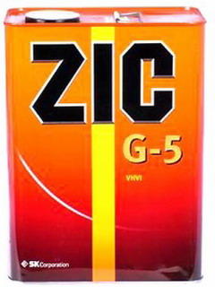 Трансмиссионное масло ZIC GEAR G-5 85W140 4л
